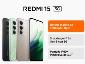 Xiaomi Redmi 15 6GB + 128GB móvil libre