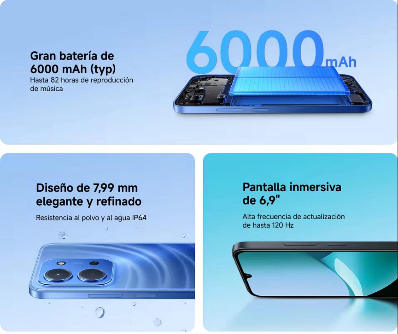 Xiaomi Redmi 15C 4GB + 128GB móvil libre - Imagen 5