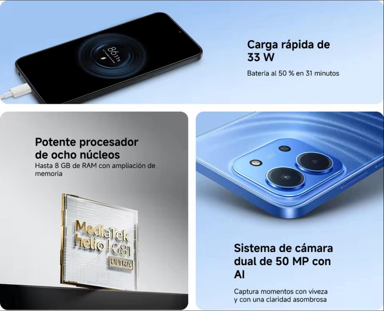 Xiaomi Redmi 15C 4GB + 128GB móvil libre - Imagen 3